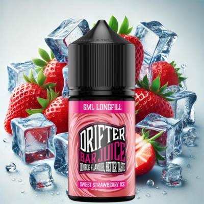 Drifter Bar Juice Sweet Strawberry Ice 6ml/30ml Flavorshot
